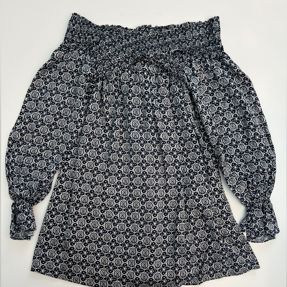 Tularosa Smocked Top Blouse, Size XS - Picture 4 of 6